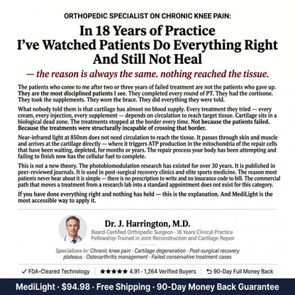 MediLight Deep Impulse — Anti Knee Pain
