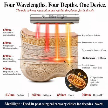 MediLight Deep Impulse - Anti Plantar Fasciitis